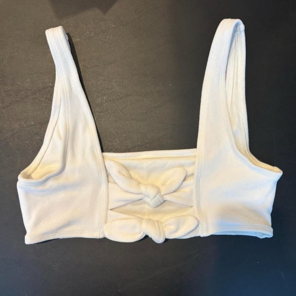 White Bikini Top